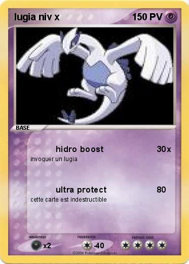 Pokemon lugia niv x