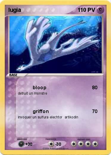 Pokemon lugia 