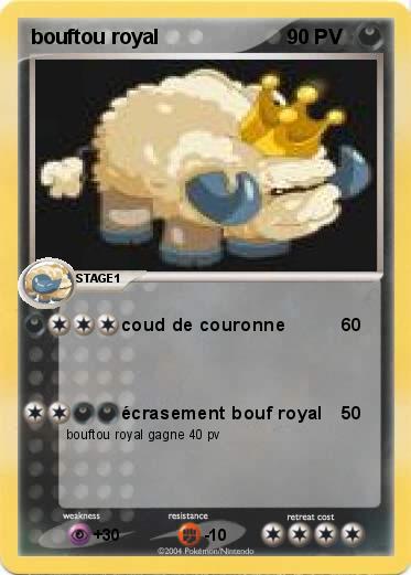 Pokemon bouftou royal