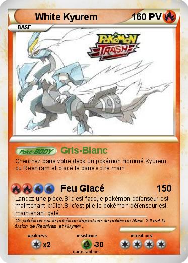 Pokemon White Kyurem