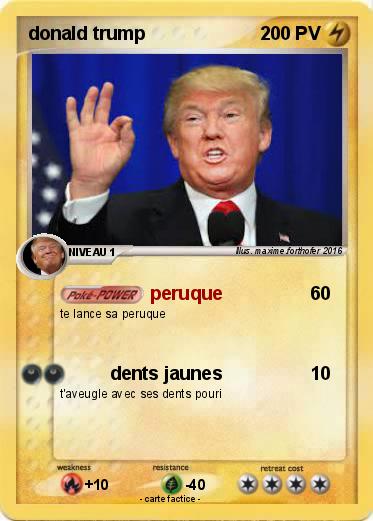 Pokemon donald trump