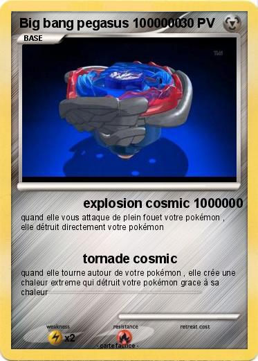 Pokemon Big bang pegasus 1000000