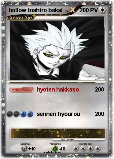 Pokemon hollow toshiro bakai