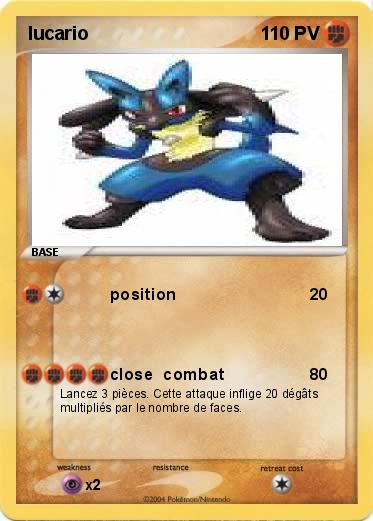 Pokemon lucario