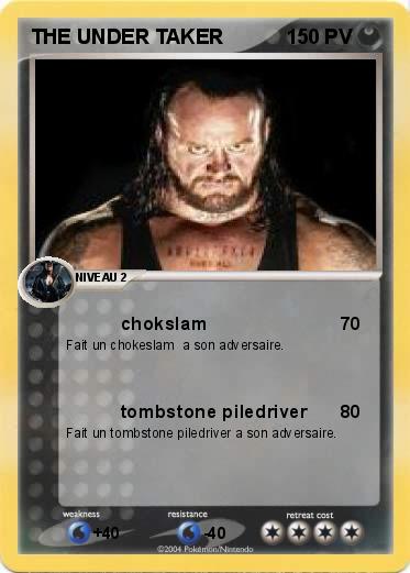 Pokemon THE UNDER TAKER