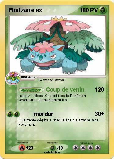 Pokemon Florizarre ex