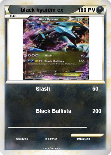 Pokemon black kyurem ex