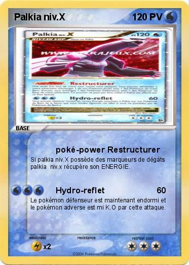 Pokemon Palkia niv.X