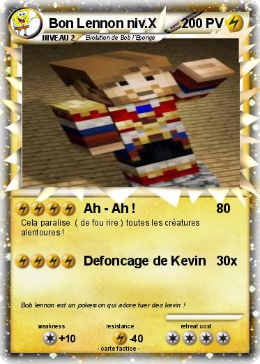 Pokemon Bon Lennon niv.X