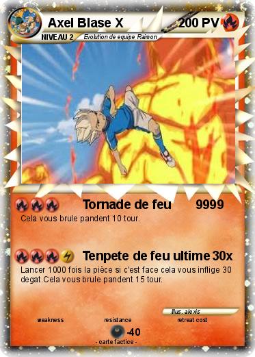 Pokemon Axel Blase X