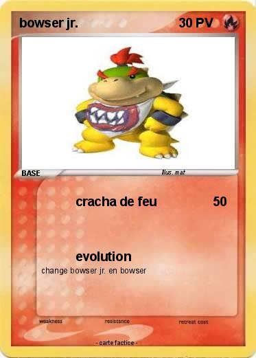 Pokemon bowser jr.