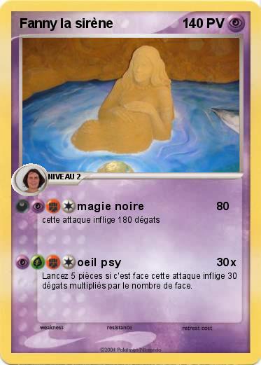 Pokemon Fanny la sirène