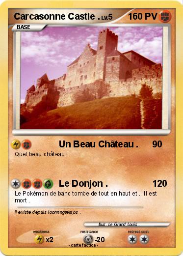 Pokemon Carcasonne Castle .