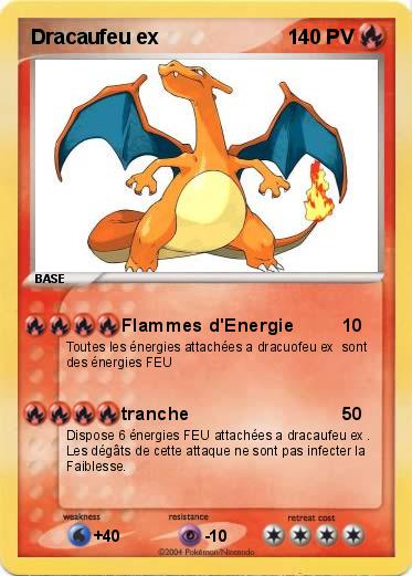 Pokemon Dracaufeu ex