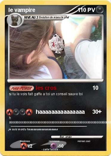 Pokemon le vampire