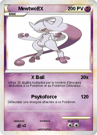 Pokemon MewtwoEX