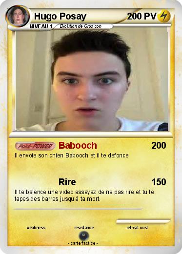 Pokemon Hugo Posay