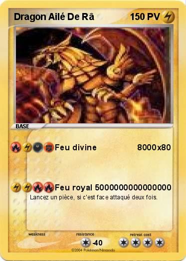 Pokemon Dragon Ailé De Râ