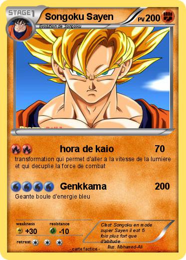 Pokemon Songoku Sayen