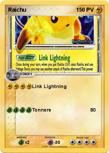 Pokemon Raichu