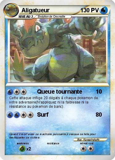 Pokemon Aligatueur