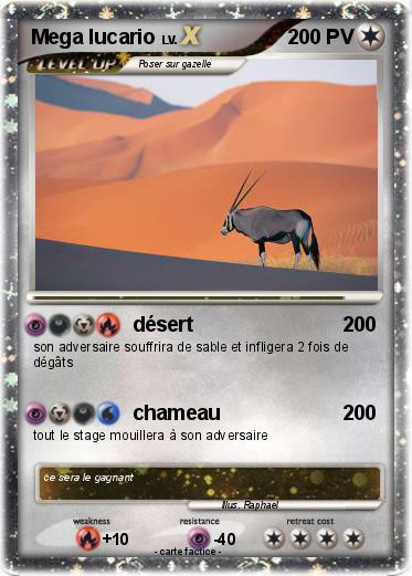 Pokemon Mega lucario