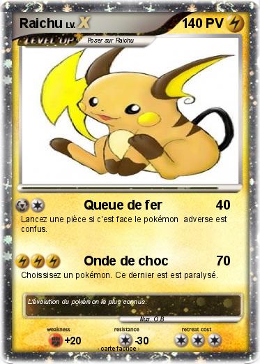 Pokemon Raichu