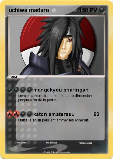 Pokemon uchiwa madara