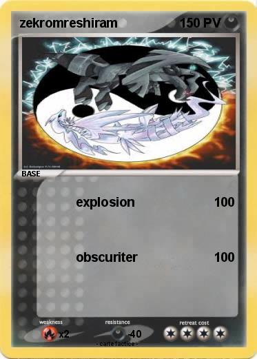 Pokemon zekromreshiram