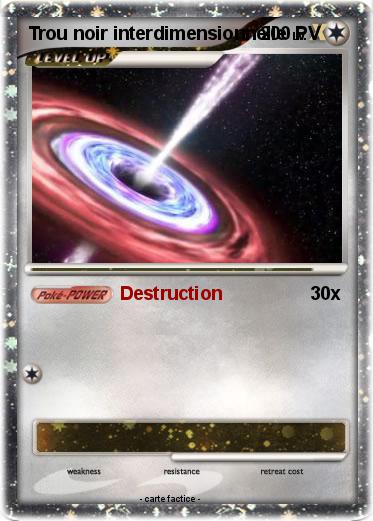 Pokemon Trou noir interdimensionnelle