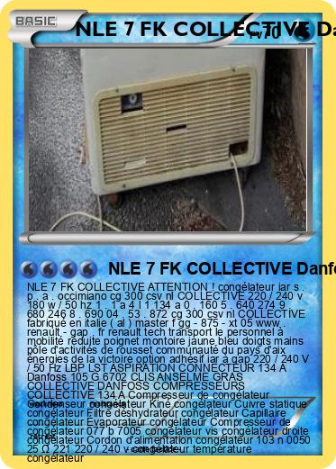 Pokemon NLE 7 FK COLLECTIVE Danfoss