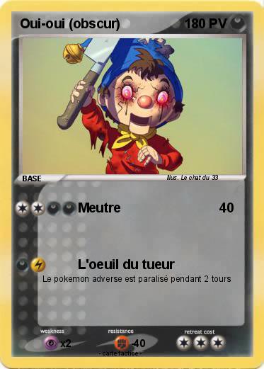 Pokemon Oui-oui (obscur)