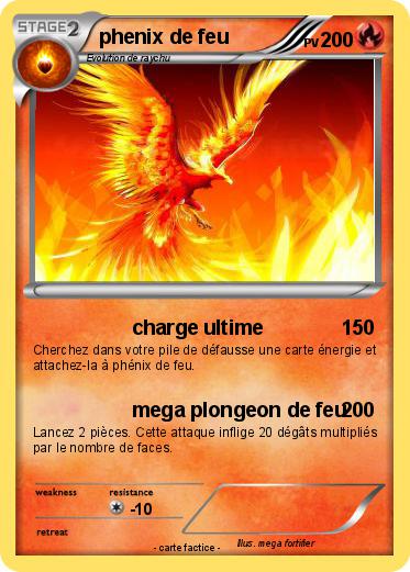 Pokemon phenix de feu