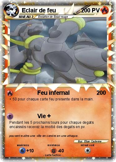 Pokemon Eclair de feu