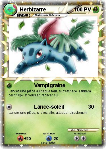 Pokemon Herbizarre
