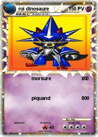Pokemon roi dinosaure