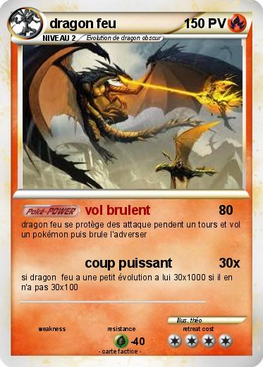 Pokemon dragon feu