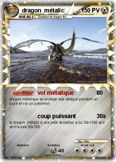 Pokemon dragon  métalic