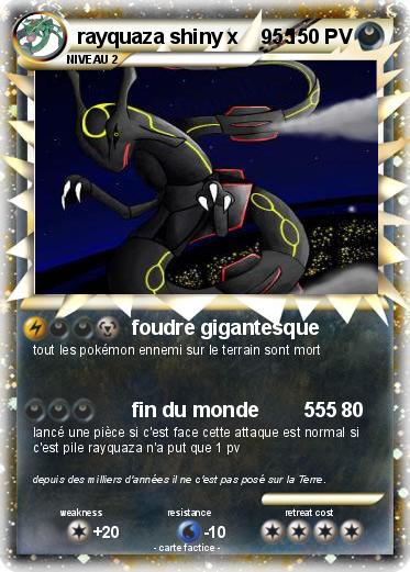 Pokemon rayquaza shiny x    955