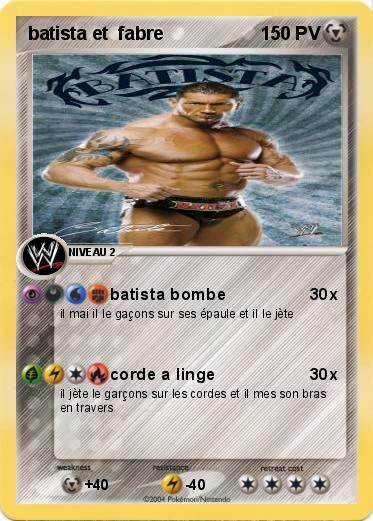 Pokemon batista et  fabre