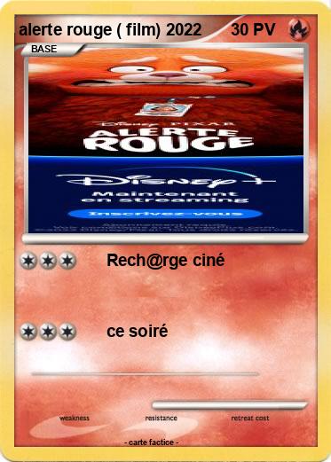 Pokemon alerte rouge ( film) 2022