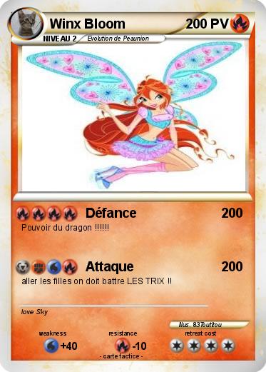 Pokemon Winx Bloom