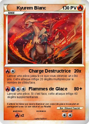 Pokemon Kyurem Blanc