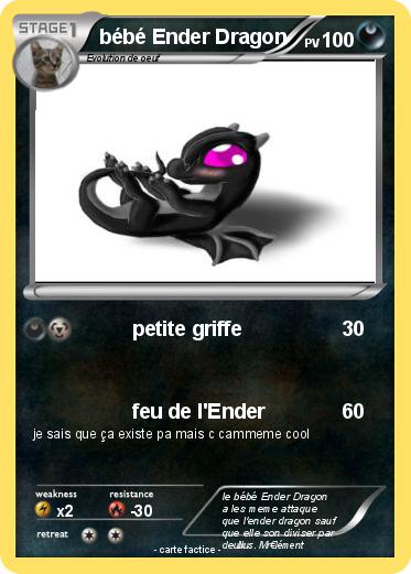 Pokemon bébé Ender Dragon