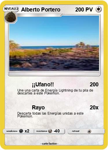 Pokemon Alberto Portero