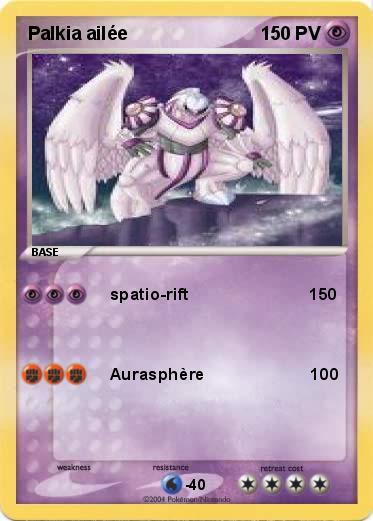 Pokemon Palkia ailée