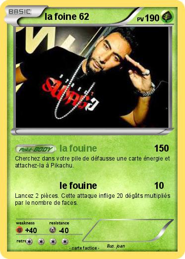 Pokemon la foine 62