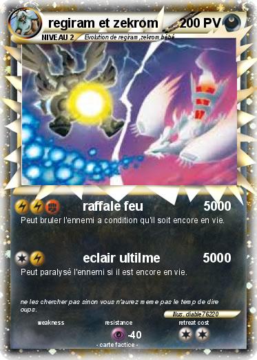 Pokemon regiram et zekrom
