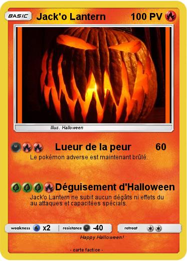 Pokemon Jack'o Lantern