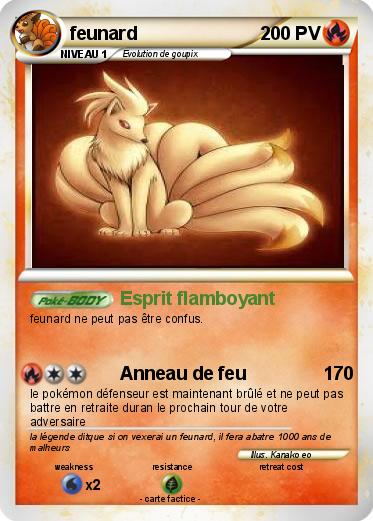 Pokemon feunard